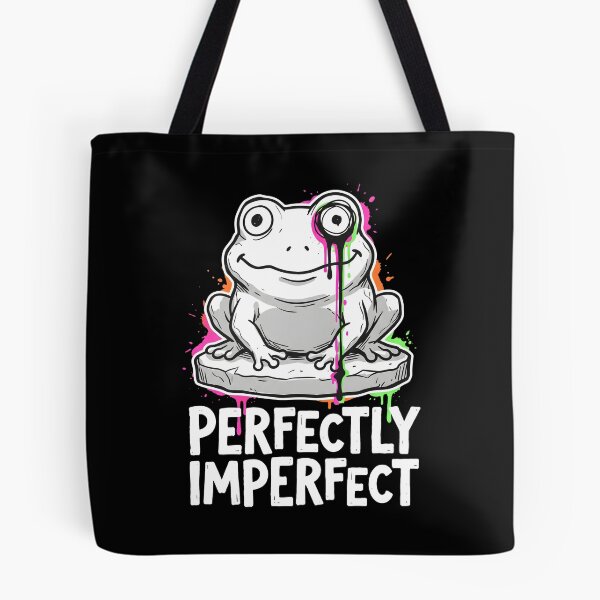 Item preview, Perfectly Imperfect Drip Art Frog Design designed and sold by SplashTastic.