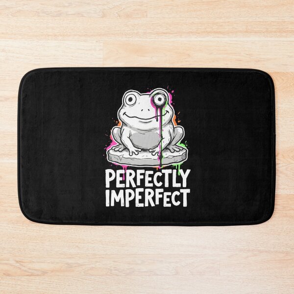 Item preview, Perfectly Imperfect Drip Art Frog Design designed and sold by SplashTastic.