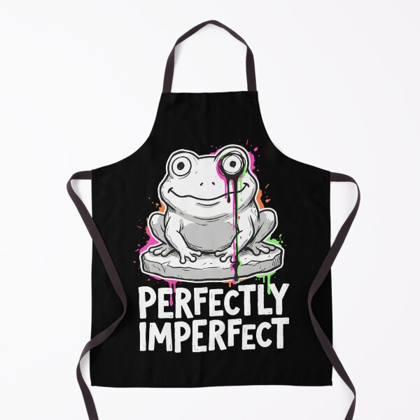 Item preview, Perfectly Imperfect Drip Art Frog Design designed and sold by SplashTastic.