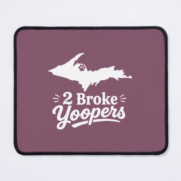 Item preview, 2 Broke Yoopers Logo - Our official logo with white ink. designed and sold by 2BrokeYoopers.