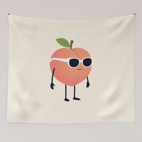 Item preview, Peach Flat designed and sold by White Rim Mates.