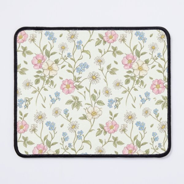 Item preview, Vintage Cottagecore Wildflower Seamless Pattern designed and sold by FashioonTrends.