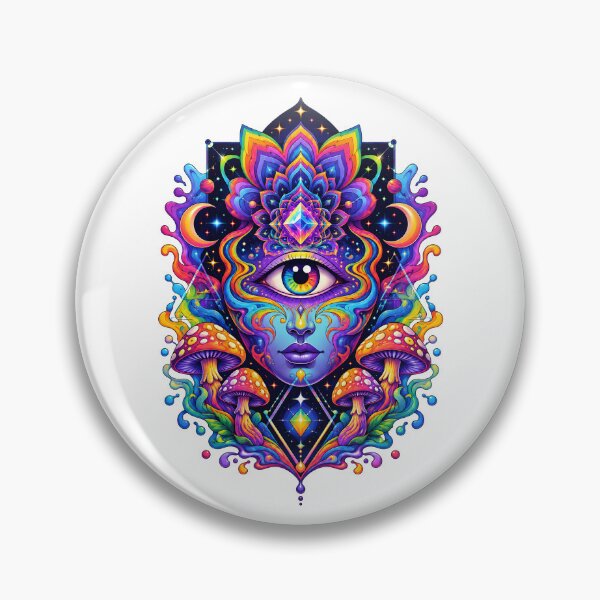 Item preview, Psychedelic Mandala designed and sold by Artmares.