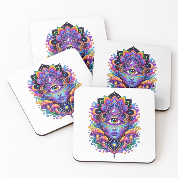Item preview, Psychedelic Mandala designed and sold by Artmares.