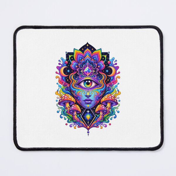 Item preview, Psychedelic Mandala designed and sold by Artmares.