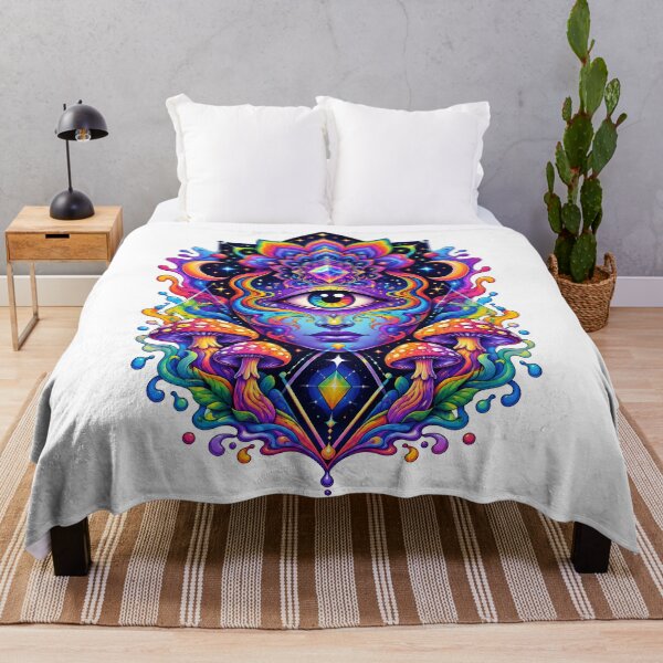Item preview, Psychedelic Mandala designed and sold by Artmares.