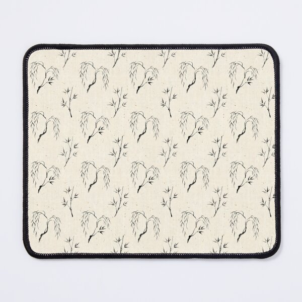 Item preview, Japanese Sumi-e Bamboo and Willow Pattern designed and sold by SplashTastic.