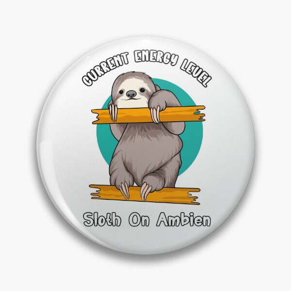 Item preview, Sloth on Ambien designed and sold by ThisNThatCrafts.