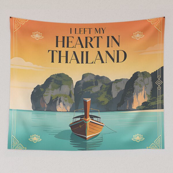 Item preview, Heart In Thailand designed and sold by Arty Art.