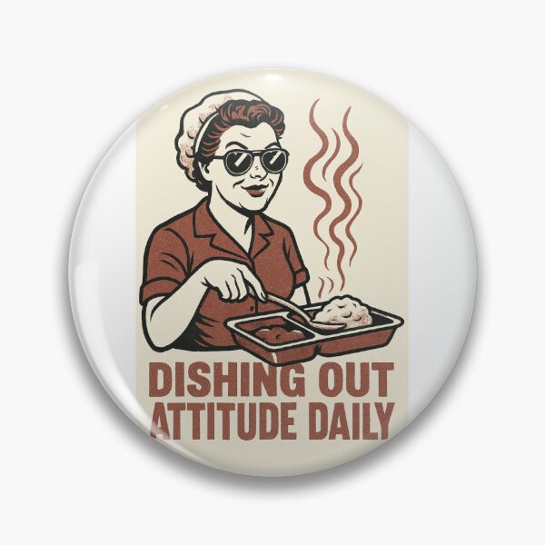 Item preview, Dishing Out Attitude Daily designed and sold by Love Joy.