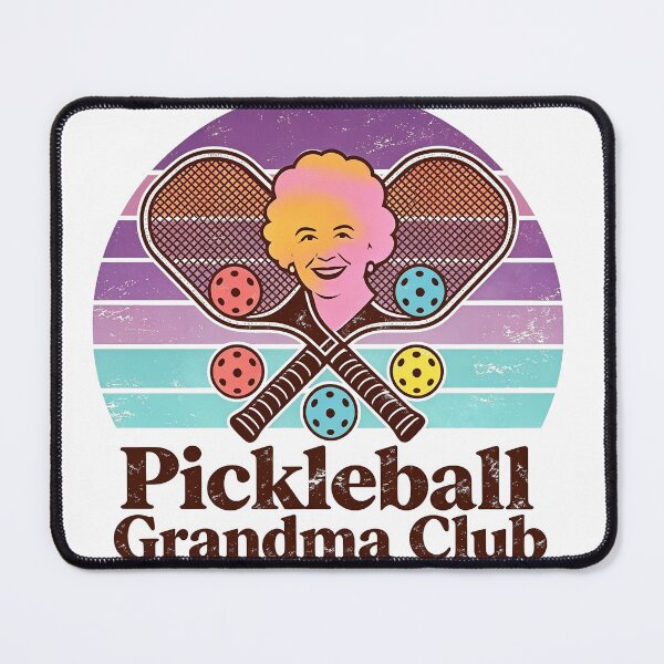 Item preview, Pickleball Grandma Club Retro Vintage Pickleball T-Shirt Design designed and sold by Gwin 9x9 Store.