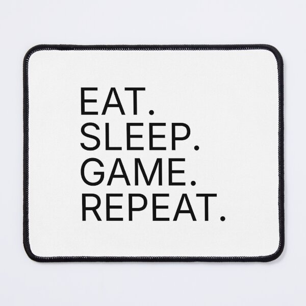Item preview, Eat Sleep Game Repeat designed and sold by Karisdesignss.