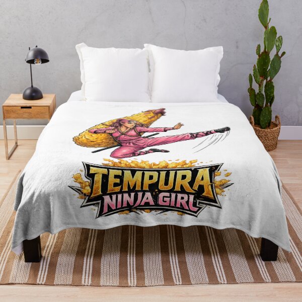 Item preview, Tempura Ninja Girl: Still in Training designed and sold by Surreal Characters & Cute Pups.