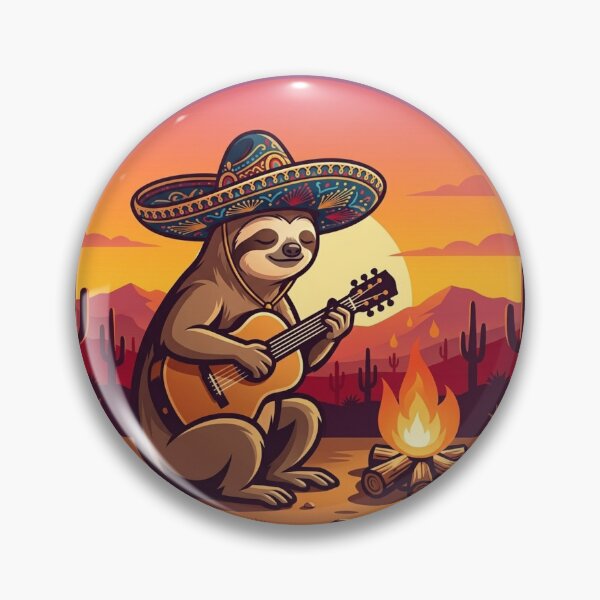 Item preview, Fiesta Sloth – Desert Sunset Serenade designed and sold by Dogandesighn.