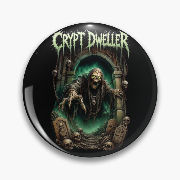 Item preview, Crypt Dweller Awakens Beneath Forgotten Tombs Of Doom designed and sold by DeimosArtIntl.