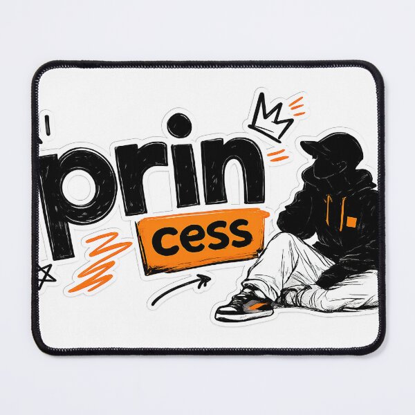 Item preview, Princess Streetwear Sticker designed and sold by nncreator.