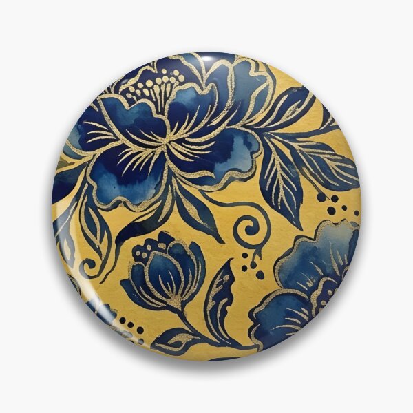 Item preview, Navy Floral  designed and sold by GraphicsClub.