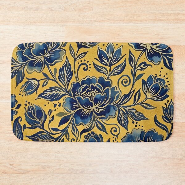 Item preview, Navy Floral  designed and sold by GraphicsClub.