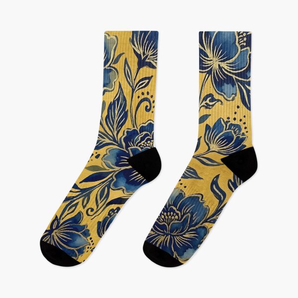 Item preview, Navy Floral  designed and sold by GraphicsClub.