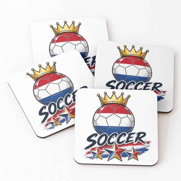 Item preview, Holland Flag Crowned Soccer Ball designed and sold by QuiteOrbit.