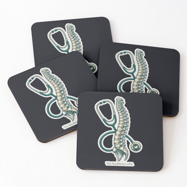 Item preview, The Clinical Backbone LPN | Kintsugi Spine Nurse Resilience designed and sold by The Niche Lab.