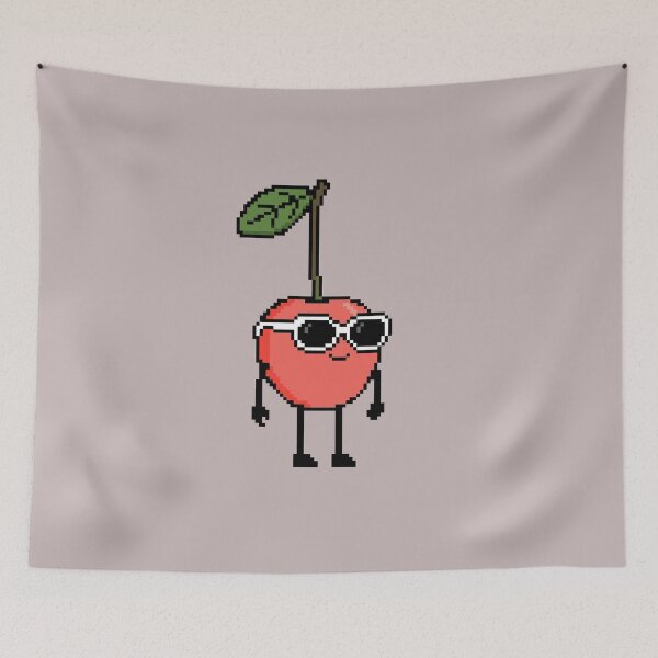 Item preview, Rainier Cherry Pixel designed and sold by White Rim Mates.
