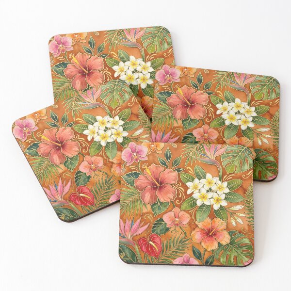 Item preview, Tropical Flowers designed and sold by GraphicsClub.