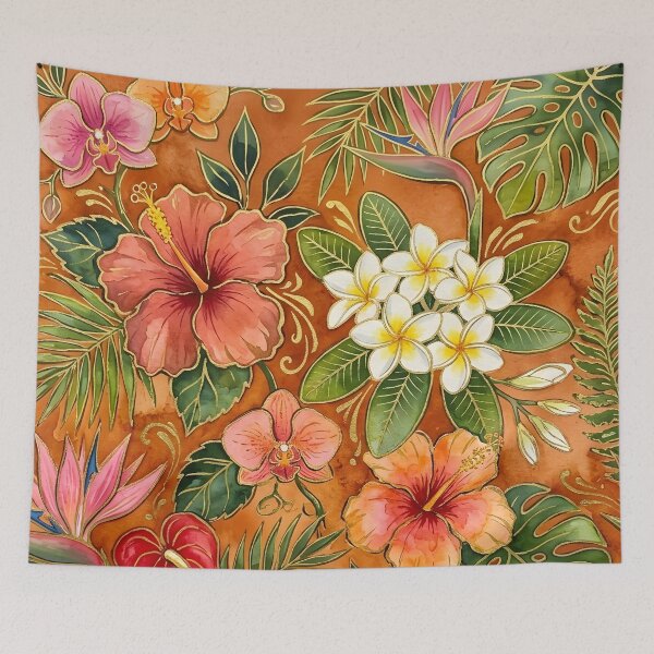 Item preview, Tropical Flowers designed and sold by GraphicsClub.