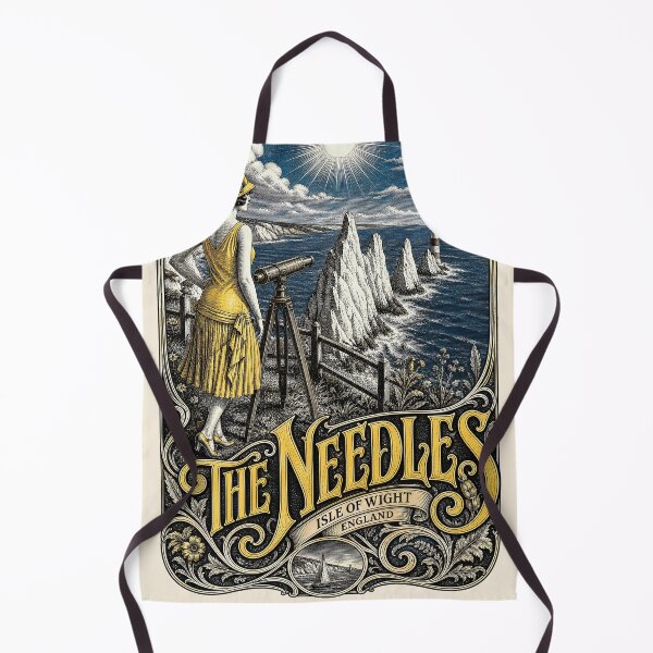 Item preview, The Needles, Isle of Wight, England [Wood Engraving] designed and sold by elektronen.