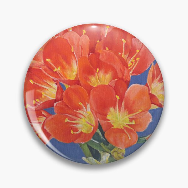 Item preview, Orange Clivia Blossoms designed and sold by Melvyn Kahan.