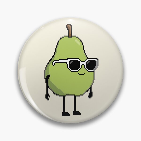 Item preview, La France pear Pixel designed and sold by White Rim Mates.