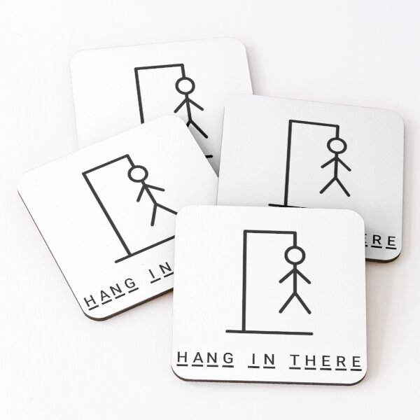 Item preview, Hang in there Hangman Graphic designed and sold by angryneson52.
