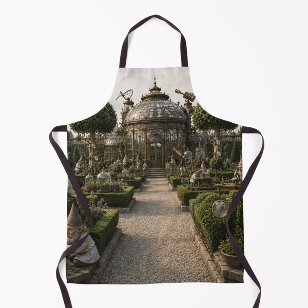 Item preview, The Laboratory of Living Wonders – Baroque Botanical Gnome Research Garden designed and sold by InnerwayStudio.