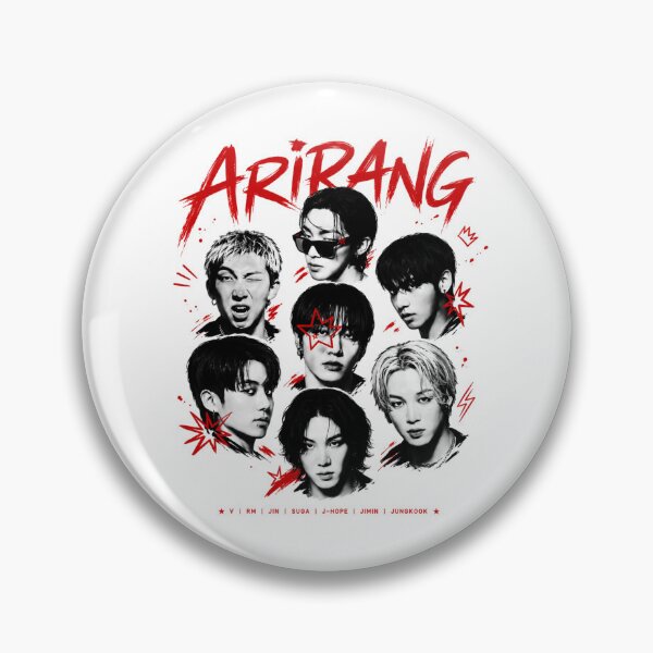 Item preview, Arirang BTS RM J-Hope V Jungkook Jin Jimin Suga designed and sold by STVSpinsDesign.