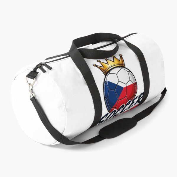 Item preview, Vintage Czech Republic flag Crowned Soccer Ball designed and sold by QuiteOrbit.