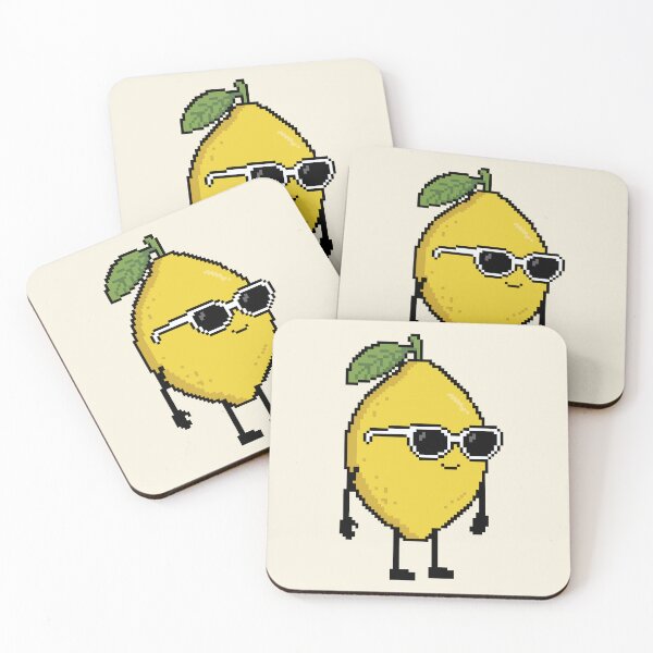 Item preview, Lemon Pixel designed and sold by White Rim Mates.