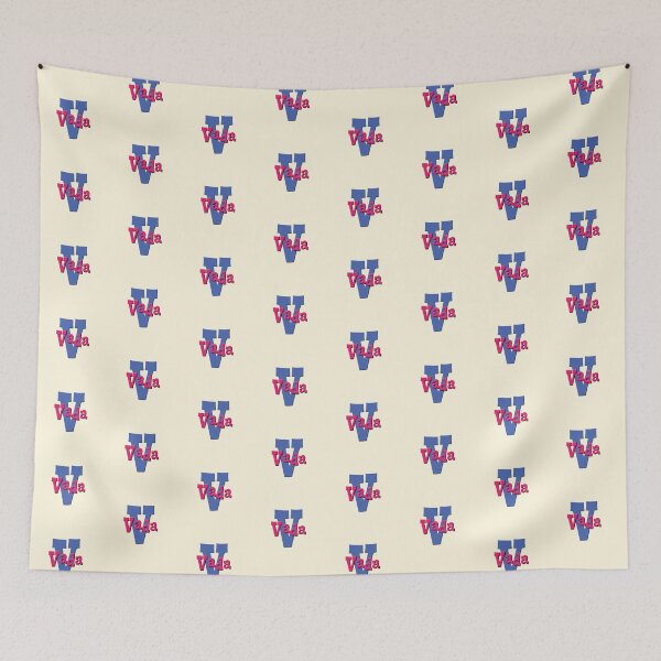 Item preview, V is for Vada, Girl’s and Woman's Name and Initial  designed and sold by CharlottePlaceArt.