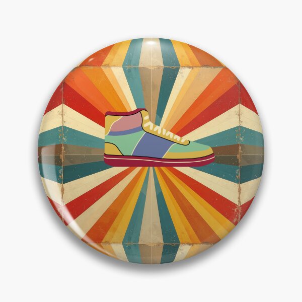 Item preview, Retro Sneaker Sunburst Pattern designed and sold by thelivingrp.