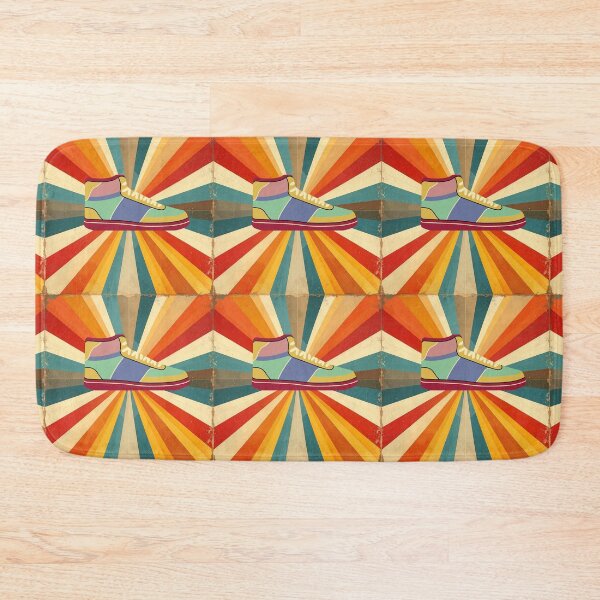 Item preview, Retro Sneaker Sunburst Pattern designed and sold by thelivingrp.