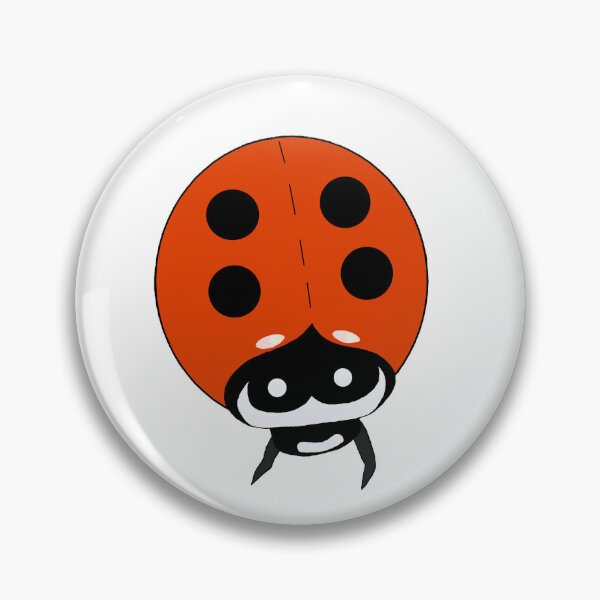Item preview, Contemplating Ladybug Die Cut designed and sold by JoyousArt4u.