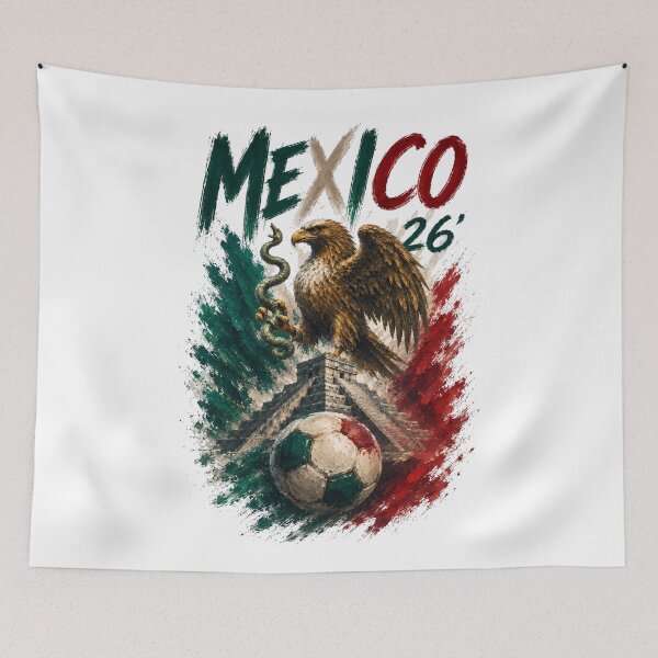 Item preview, Mexico 26' Football designed and sold by Terrace Club.