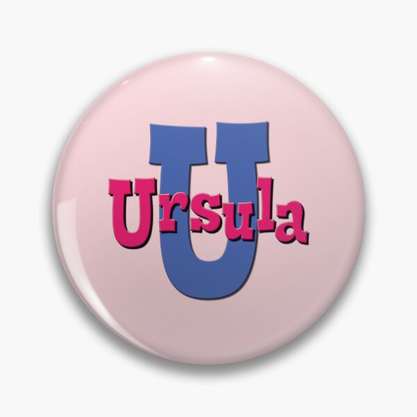 Item preview, U is for Ursula, Girl’s and Woman's Name and Initial  designed and sold by CharlottePlaceArt.