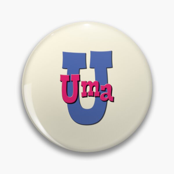 Item preview, U is for Uma, Girl’s and Woman's Name and Initial  designed and sold by CharlottePlaceArt.