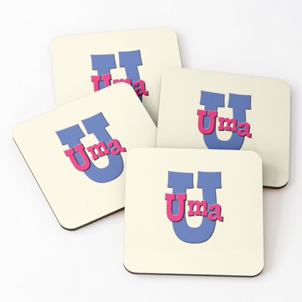 Item preview, U is for Uma, Girl’s and Woman's Name and Initial  designed and sold by CharlottePlaceArt.