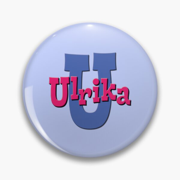 Item preview, U is for Ulrika, Girl’s and Woman's Name and Initial  designed and sold by CharlottePlaceArt.