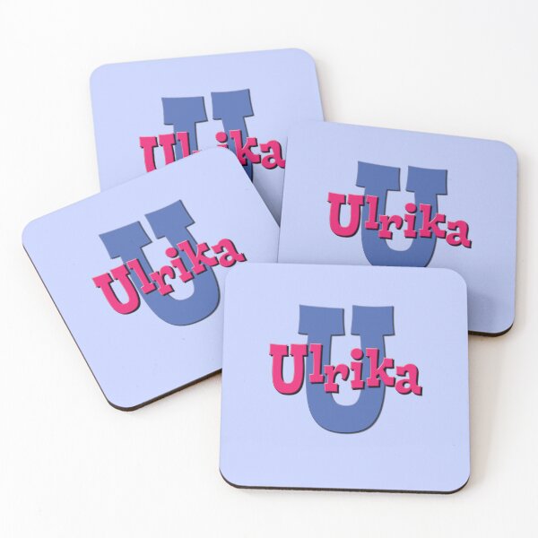 Item preview, U is for Ulrika, Girl’s and Woman's Name and Initial  designed and sold by CharlottePlaceArt.