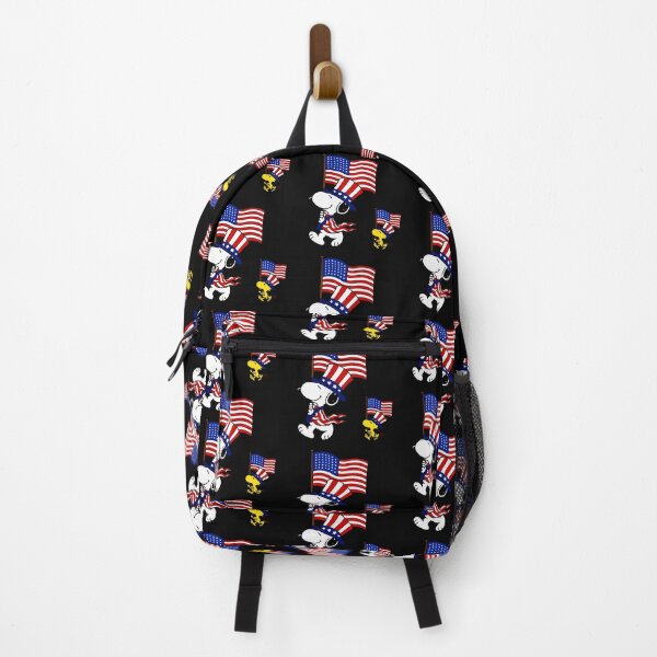 Item preview, Snoopy Woodstock Patriotic American Flag Independence Day Celebration designed and sold by LysiTHWIP.