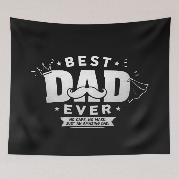 Item preview, Best Dad Ever designed and sold by Snuggz_08.