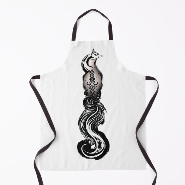 Item preview, Minimalist Tribal Fox with Flowing Tail designed and sold by Mido-artister.