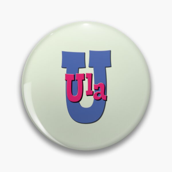 Item preview, U is for Ula, Girl’s and Woman's Name and Initial  designed and sold by CharlottePlaceArt.